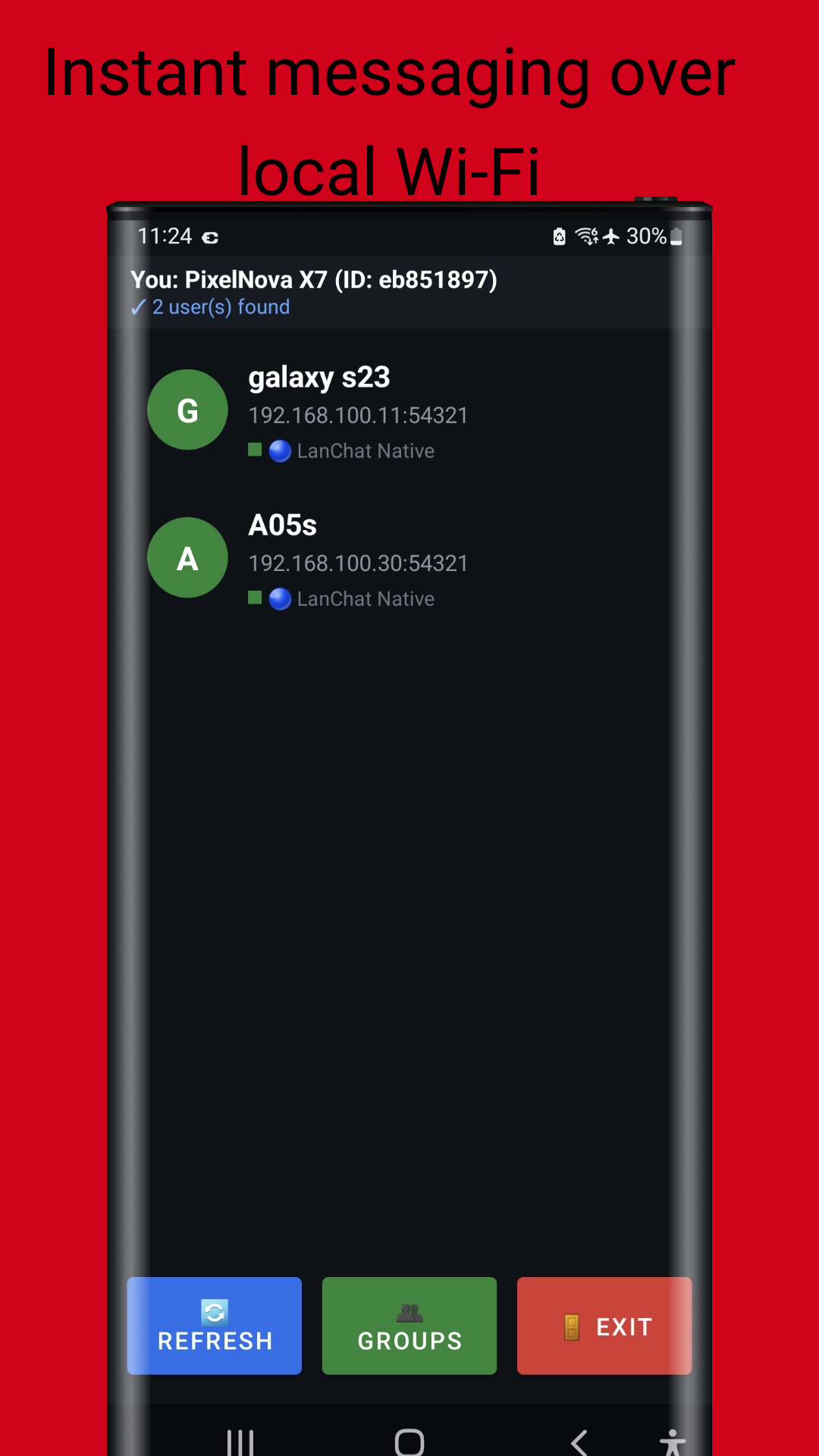 Connected Users - See all devices on the network