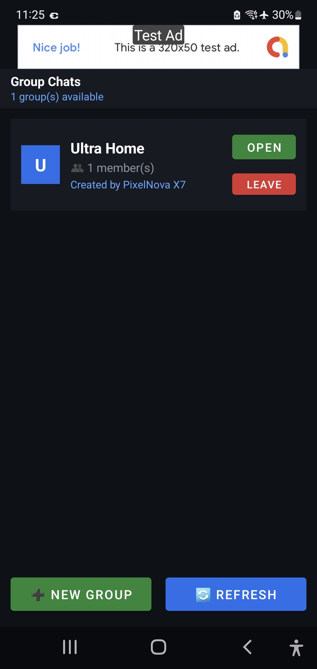 Group Management - Create and manage group chats
